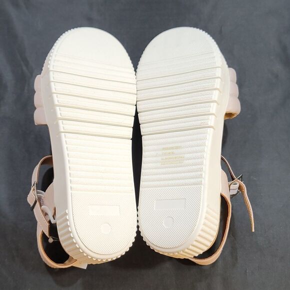 BRAND NEW SUGAR OPEN TOE ADJUSTABLE BUCKLE ANKLE STRAP WEDGE GIRL SANDAL - Picture 13 of 14